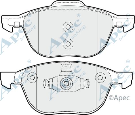 APEC BRAKING Jarrupala, levyjarru PAD1638